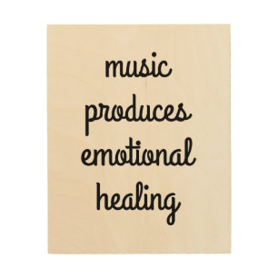 Emotional Healing Wood Wall Art