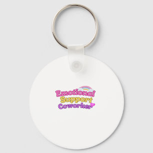 Emotional Help Coworker Chill Keychain