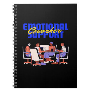 Emotional Help Coworker Classic For Funny Meme Notebook
