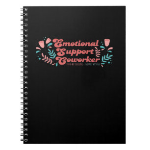 Emotional Help Coworker Classic Funny Trend Notebook