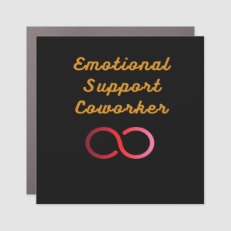 Emotional Help Coworker - Classic Labor Day Car Magnet