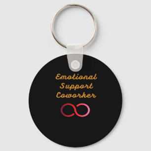 Emotional Help Coworker - Classic Labor Day Keychain