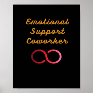 Emotional Help Coworker - Classic Labor Day Poster