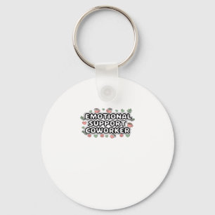 Emotional Help Coworker Classic V2 Classic Keychain