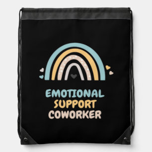 Emotional Help Coworker Classic Viral Meme and Chi Drawstring Bag