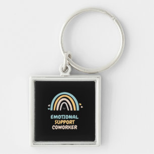 Emotional Help Coworker Classic Viral Meme and Chi Keychain