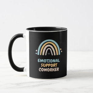 Emotional Help Coworker Classic Viral Meme and Chi Mug