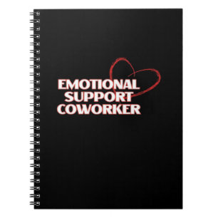 Emotional Help Coworker Classic - Work Bestie Vira Notebook