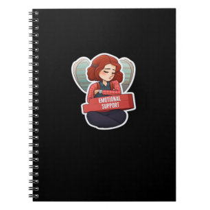 Emotional Help Coworker Classic - Work Bestie Vira Notebook
