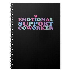 Emotional Help Coworker Classic - Work Bestie Vira Notebook