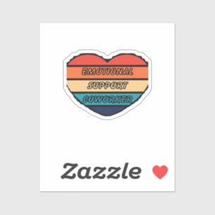 Emotional Help Coworker Funny Sticker