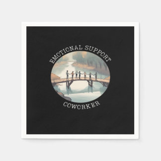 Emotional Help Coworker Motivational Companion Napkins