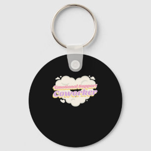 Emotional Help Coworker Office Gift Classic Keychain