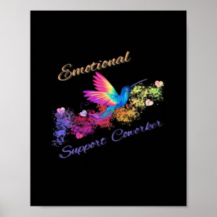 Emotional Help Coworker Quote Poster