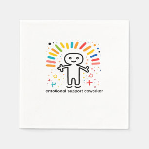 Emotional Help Coworker Viral Napkins