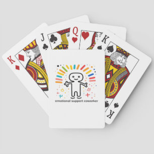 Emotional Help Coworker Viral Poker Cards
