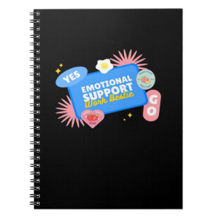 Emotional Help Coworker - Work Bestie Office Gift Notebook