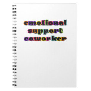 Emotional Help Coworker Work Office Classic Notebook