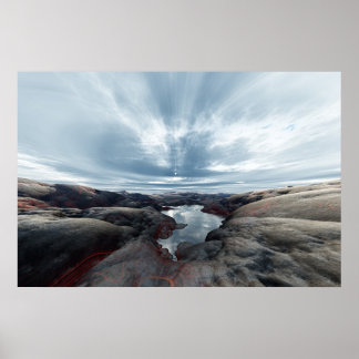 emotional landscape #1 poster