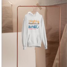 emotional reactive womens hoodie
