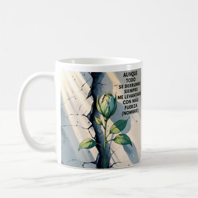 Emotional Rebirth - Custom Gift (NAME) Coffee Mug (Left)
