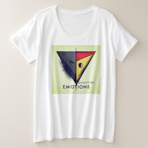 Emotional Spectrum Plus Size T_Shirt