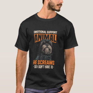 Emotional Support Animal Shih Tzu Dog Breed Dog Da T-Shirt