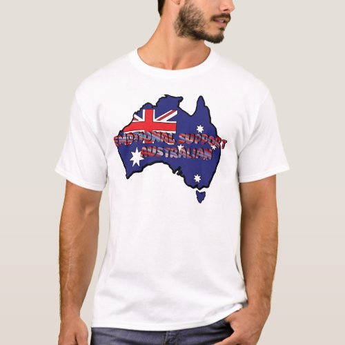 Emotional Support Australian T_Shirt