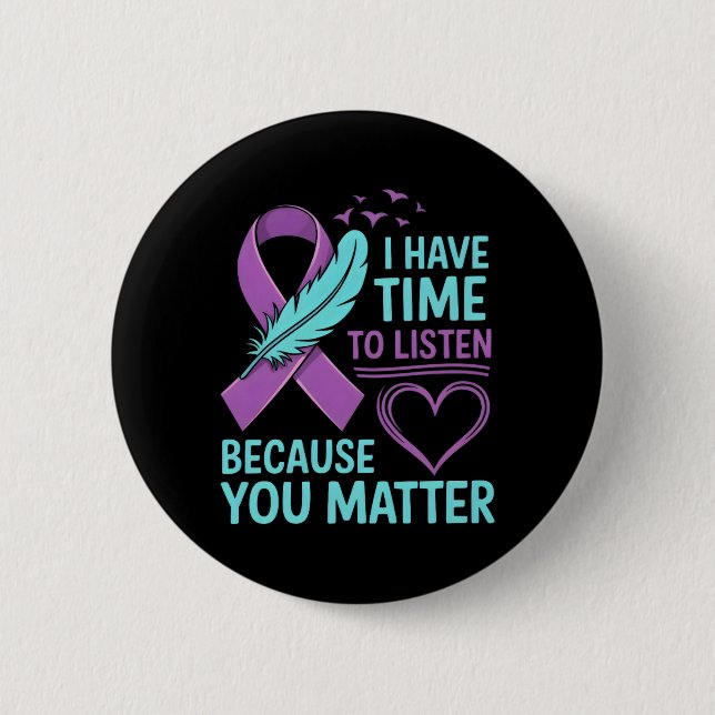 Emotional Support Awareness Button (Front)