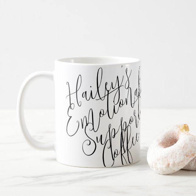 Emotional Support Coffee Mug (With Donut)