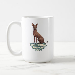 Emotional Support Dog Peruvian Inca Orchid Coffee Mug