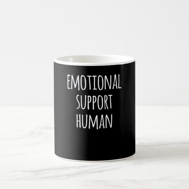Emotional Support Human Coffee Mug (Center)