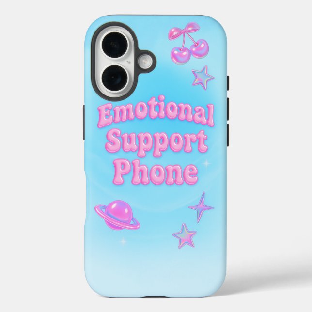 Emotional Support Phone Case-Mate iPhone Case (Back)