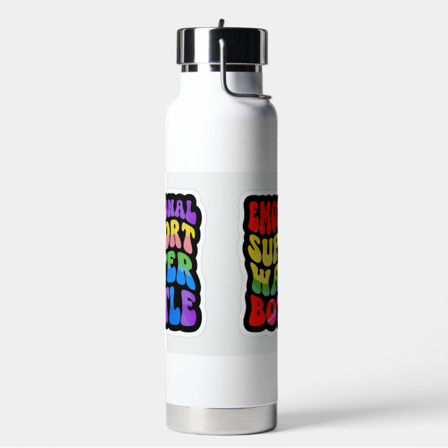 emotional support water bottle (Left)