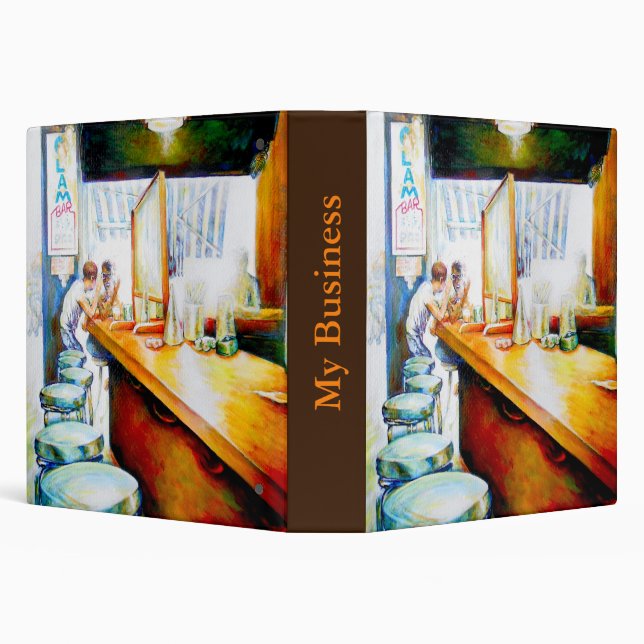 Emotional to Motivate, Logic to Justify 3 Ring Binder (Background)