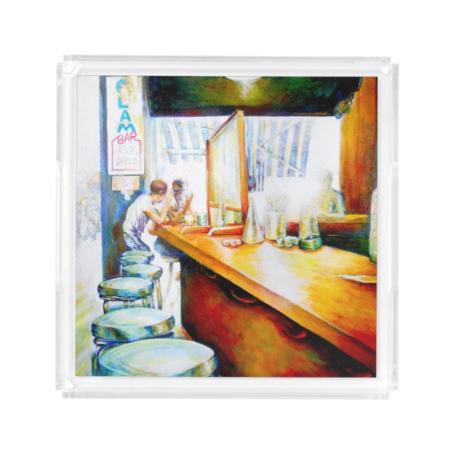 Emotional to Motivate, Logic to Justify Acrylic Tray (Front)