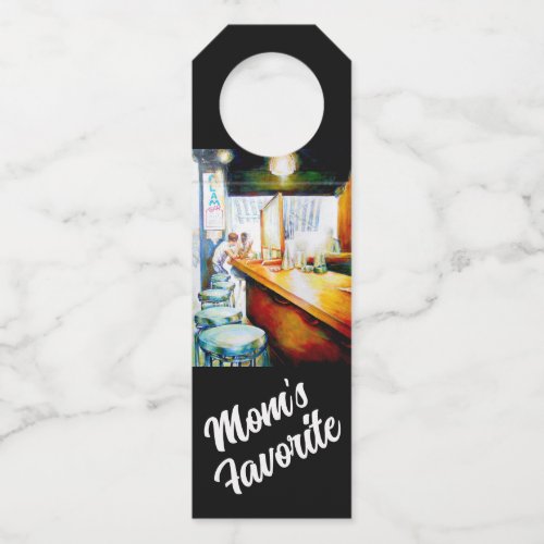 Emotional to Motivate Logic to Justify Bottle Hanger Tag