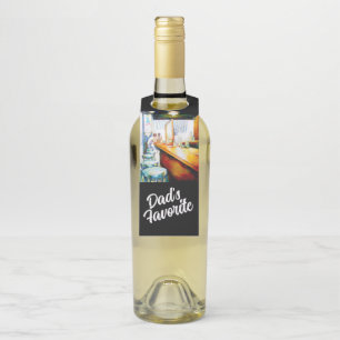 Emotional to Motivate, Logic to Justify Bottle Hanger Tag