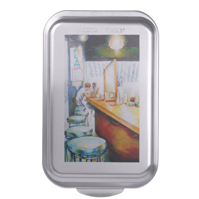 Emotional to Motivate, Logic to Justify Cake Pan (Front Vertical)