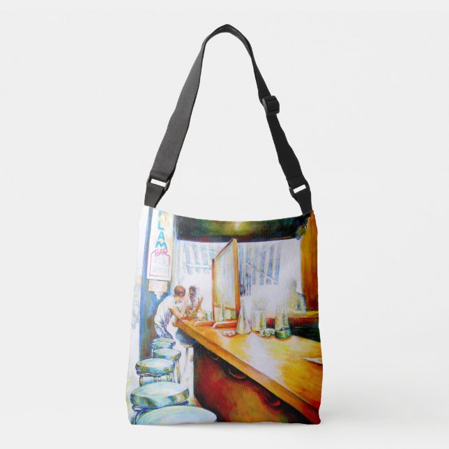 Emotional to Motivate, Logic to Justify Crossbody Bag (Front)