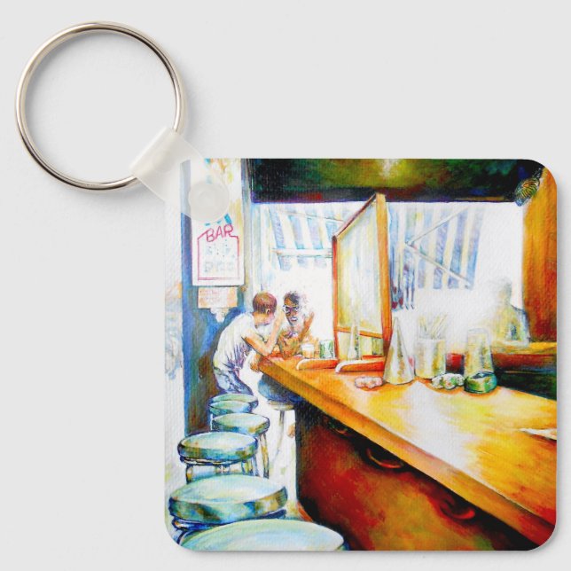 Emotional to Motivate, Logic to Justify Keychain (Front)