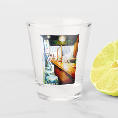 Emotional to Motivate Logic to Justify Shot Glass