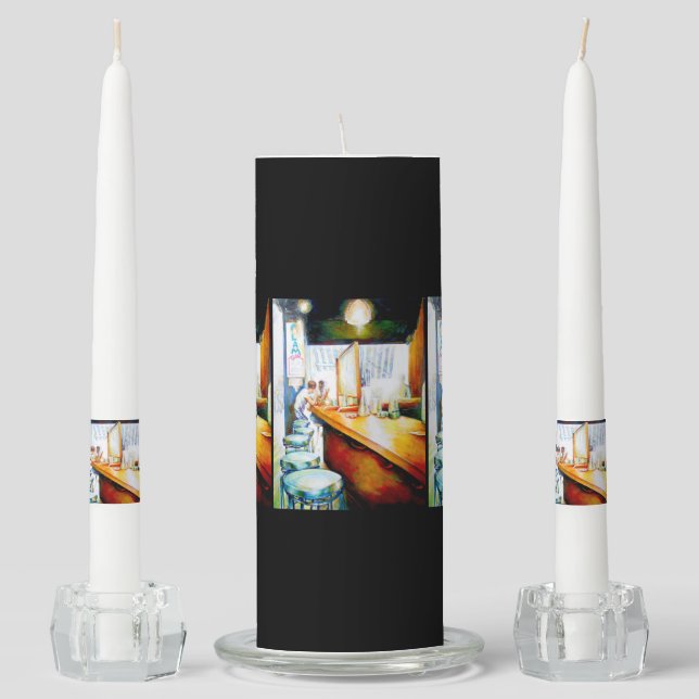 Emotional to Motivate, Logic to Justify Unity Candle Set (Front)