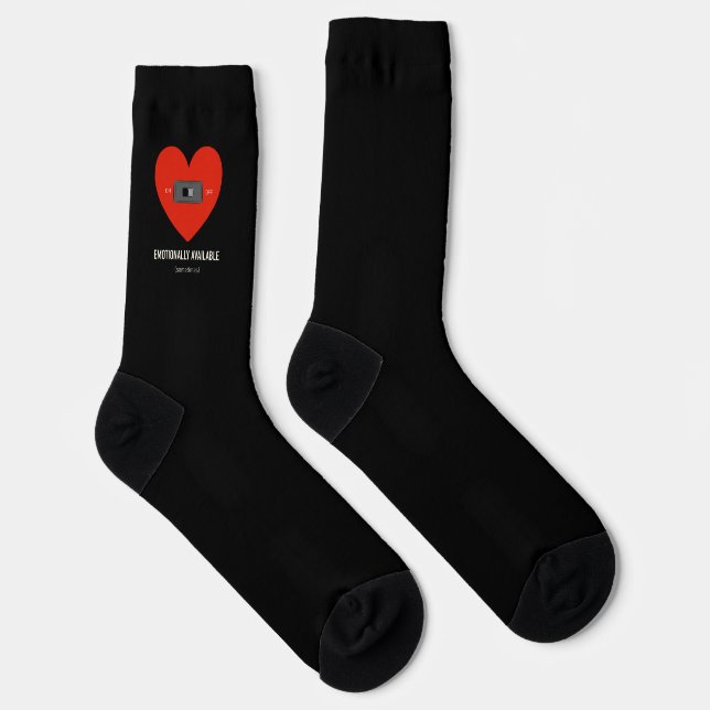 Emotionally available  socks (Right)