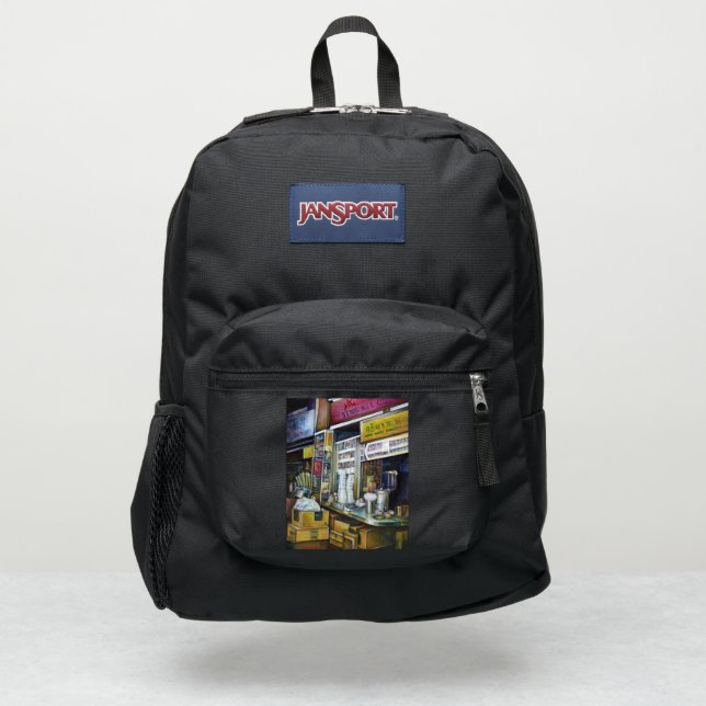 Emotionally Charged Forces for Interview JanSport Backpack (Front)