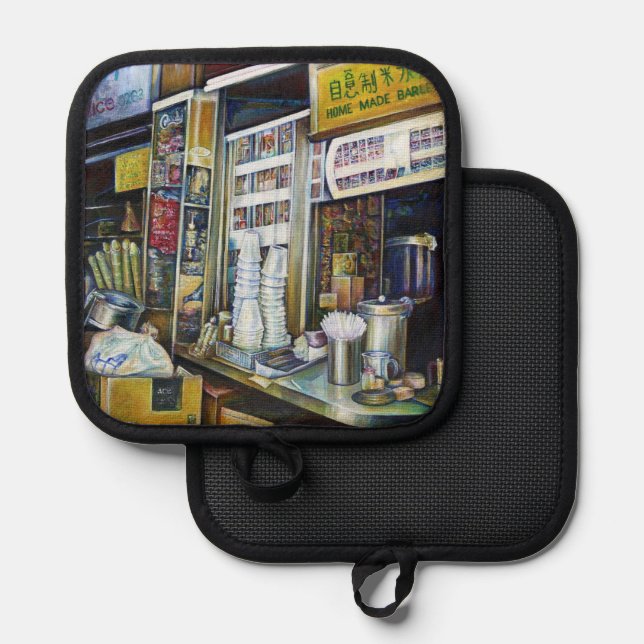 Emotionally Charged Forces for Interview Pot Holder (Front/Back)