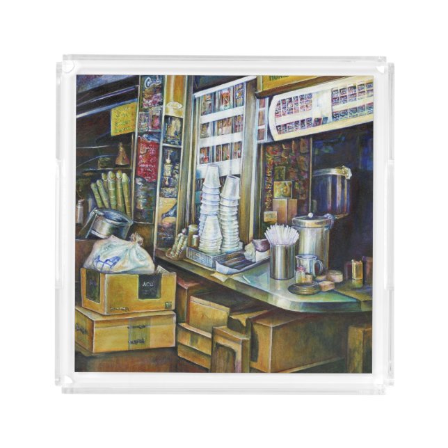 Emotionally Charged Forces of Light, Singapore Acrylic Tray (Front)