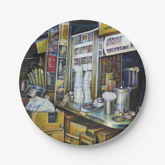 Emotionally Charged Forces of Light, Singapore Paper Plates (Front)