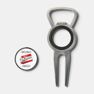 Emotionally Exhausted Divot Tool