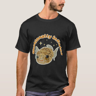 Emotionally Inflated Popcorn the Porcupine Fish T-Shirt